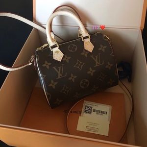 ✨Brand New Louis Vuitton Nano Speedy !!